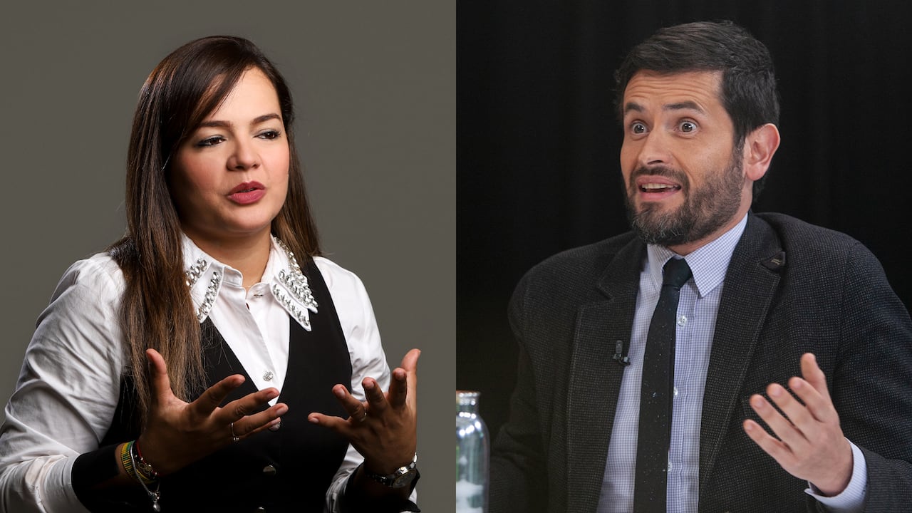 Luz Pastrana y Juan Carlos Losada.