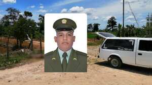 Este vehículo fue interceptado en la noche del jueves 23 de febrero.