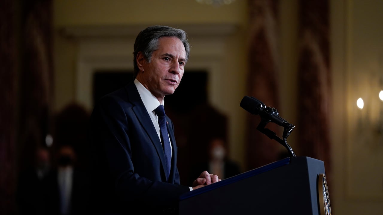 Antony Blinken, secretario de Estado de EE. UU.