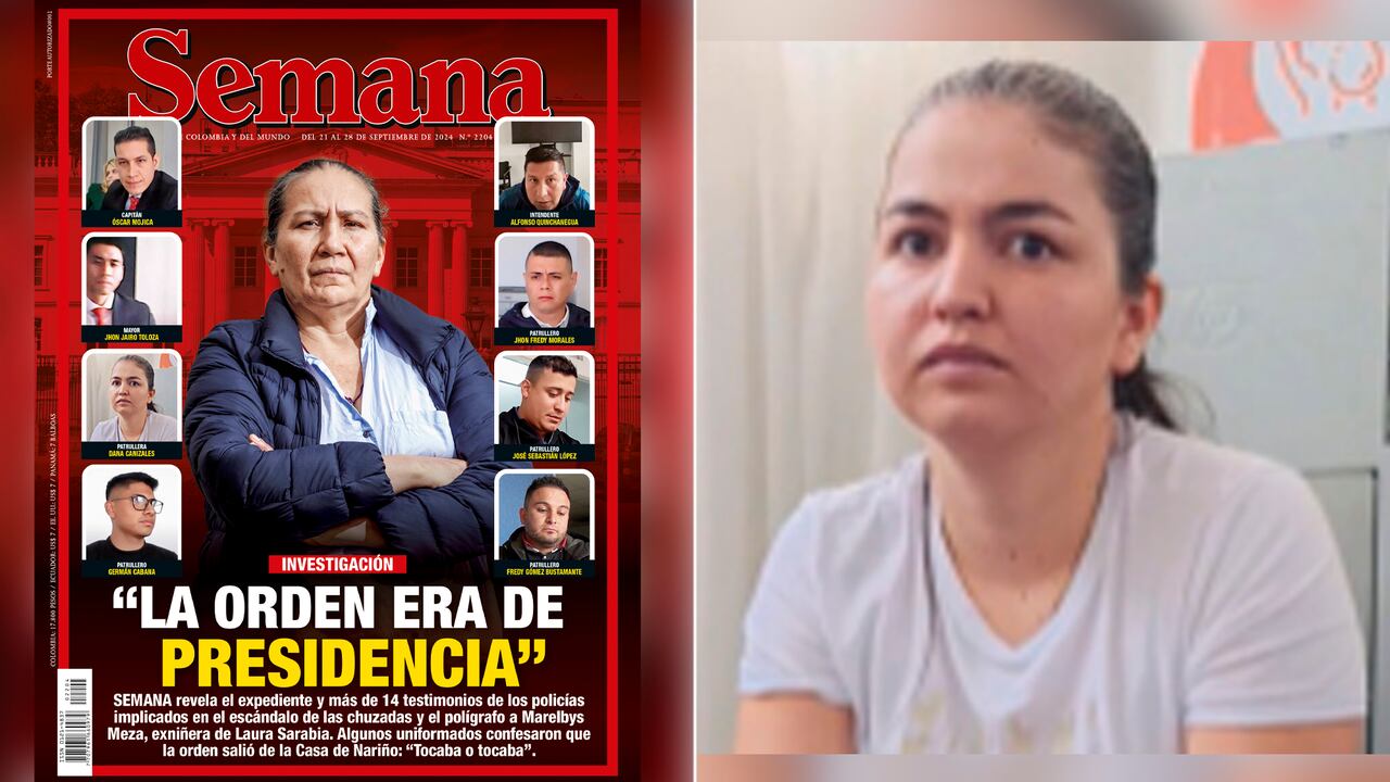 Portada "La orden era de Presidencia" y Patrullera Dana Canizales