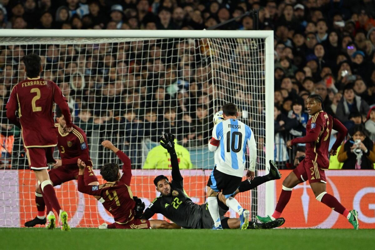 Argentina vs. Venezuela fecha 17 de las eliminatorias