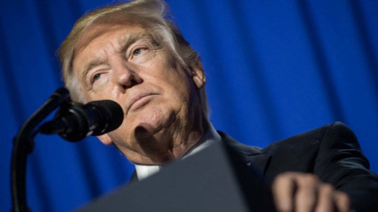 Donald Trump se posesionó como presidente de los Estados Unidos el 20 de enero de 2017. Crédito: Nicholas Kamm / AFP.