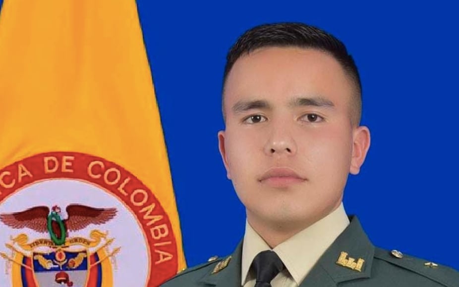 Oficial secuestrado Cristián Sebastián Calderón Jaimes