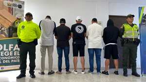 La organización delincuencial estaría integrada por dos familias compuestas por tres primos y la otra involucrada por padre e hijo.