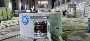 Turbina tres de Hidroituango.