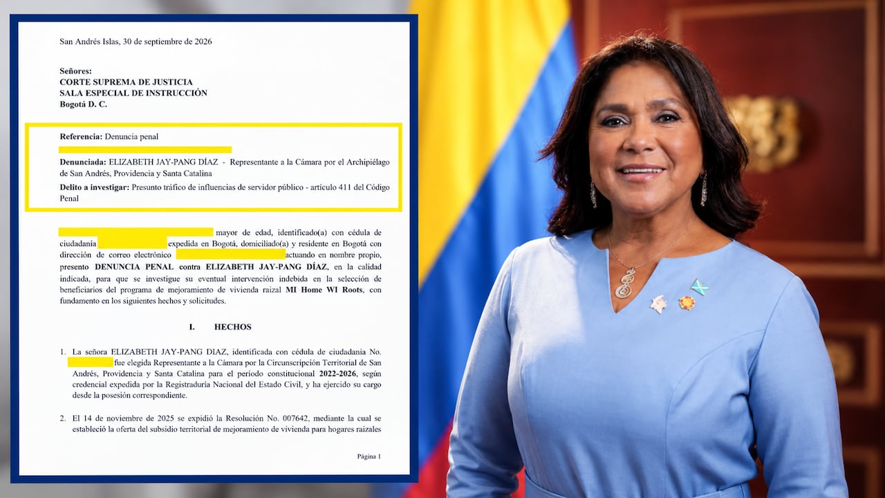Denuncian ante la Corte Suprema a la representante a la Cámara por San Andrés, Elizabeth Jay-Pang Díaz.