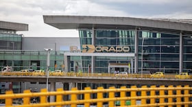 Panorámica del aeropuerto internacional El Dorado