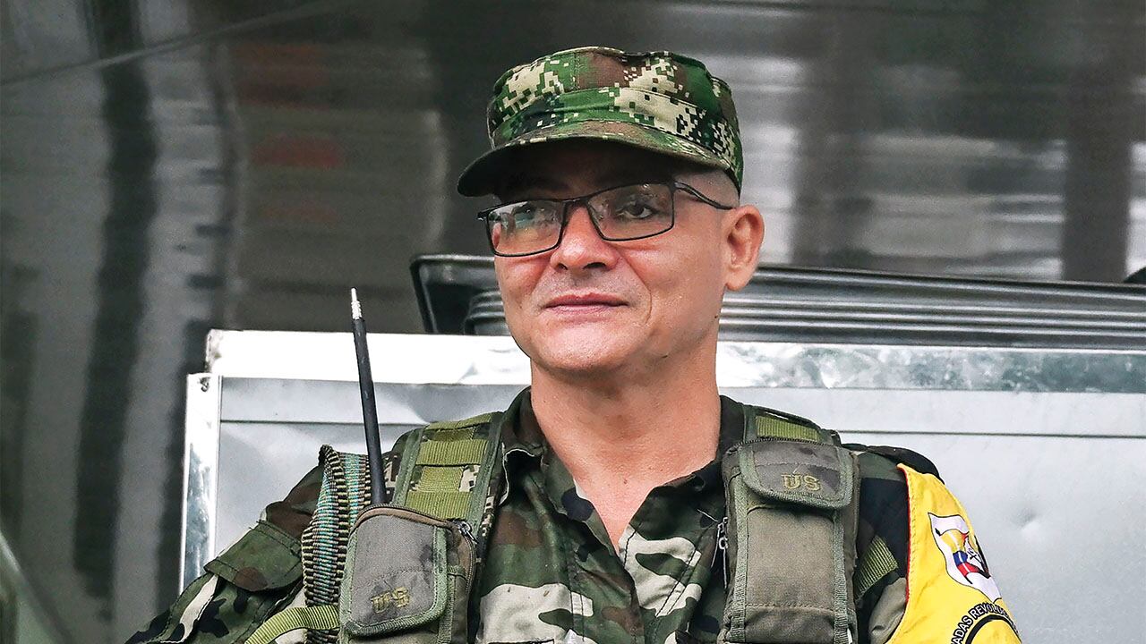 Iván Mordisco, jefe de las disidencias de las Farc.