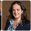 El senador Guillermo García y la senadora María Fernanda Cabal