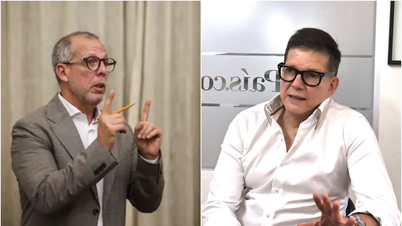 Alfredo Saade y Wilson Ruiz