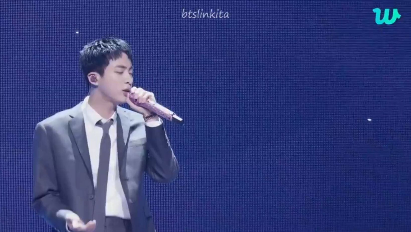 Un regreso triunfal. Así fue el primer show de Jin, de BTS, tras terminar su servicio militar