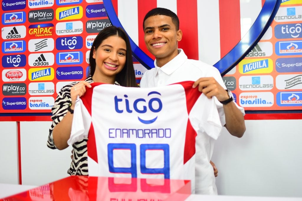 José Enamorado lucirá el 99 en esta temporada con Junior.