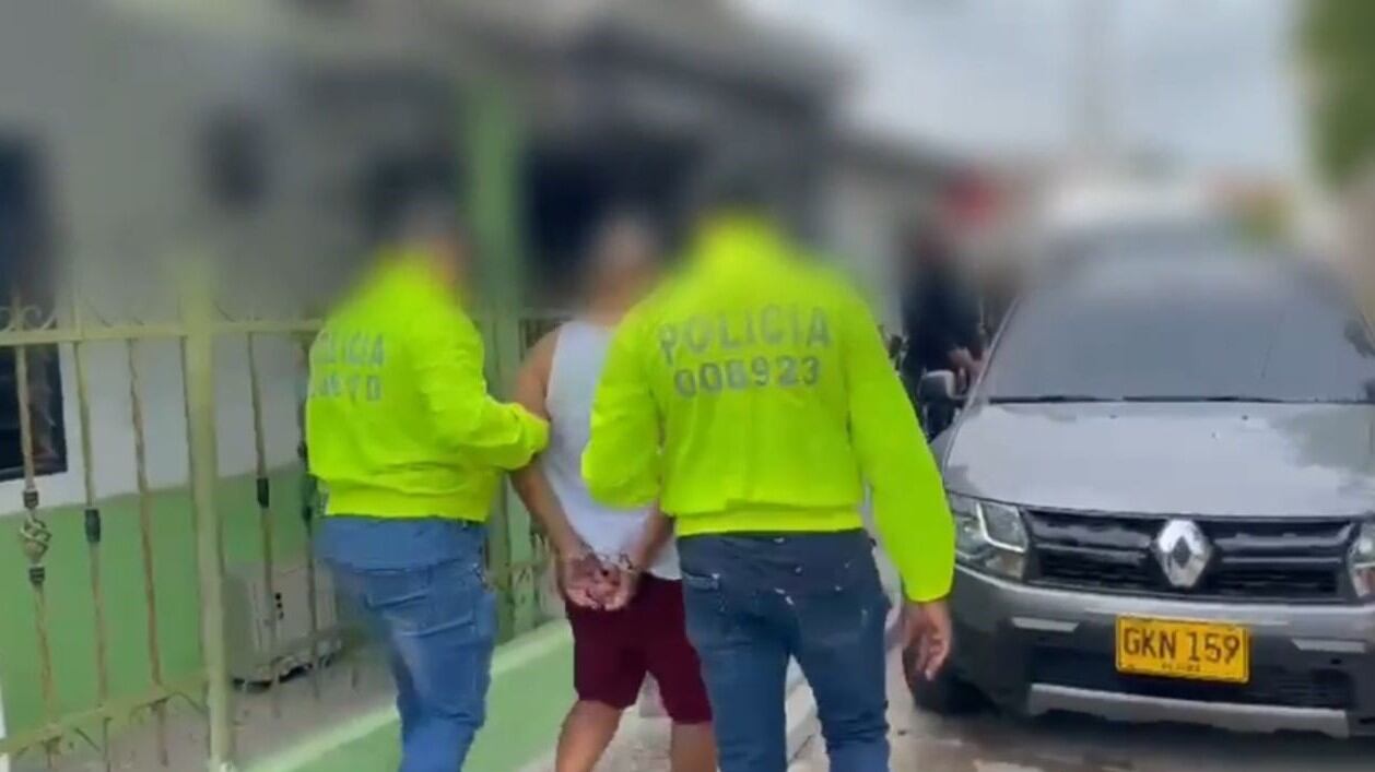Captura de alias El Calvo en Cartagena