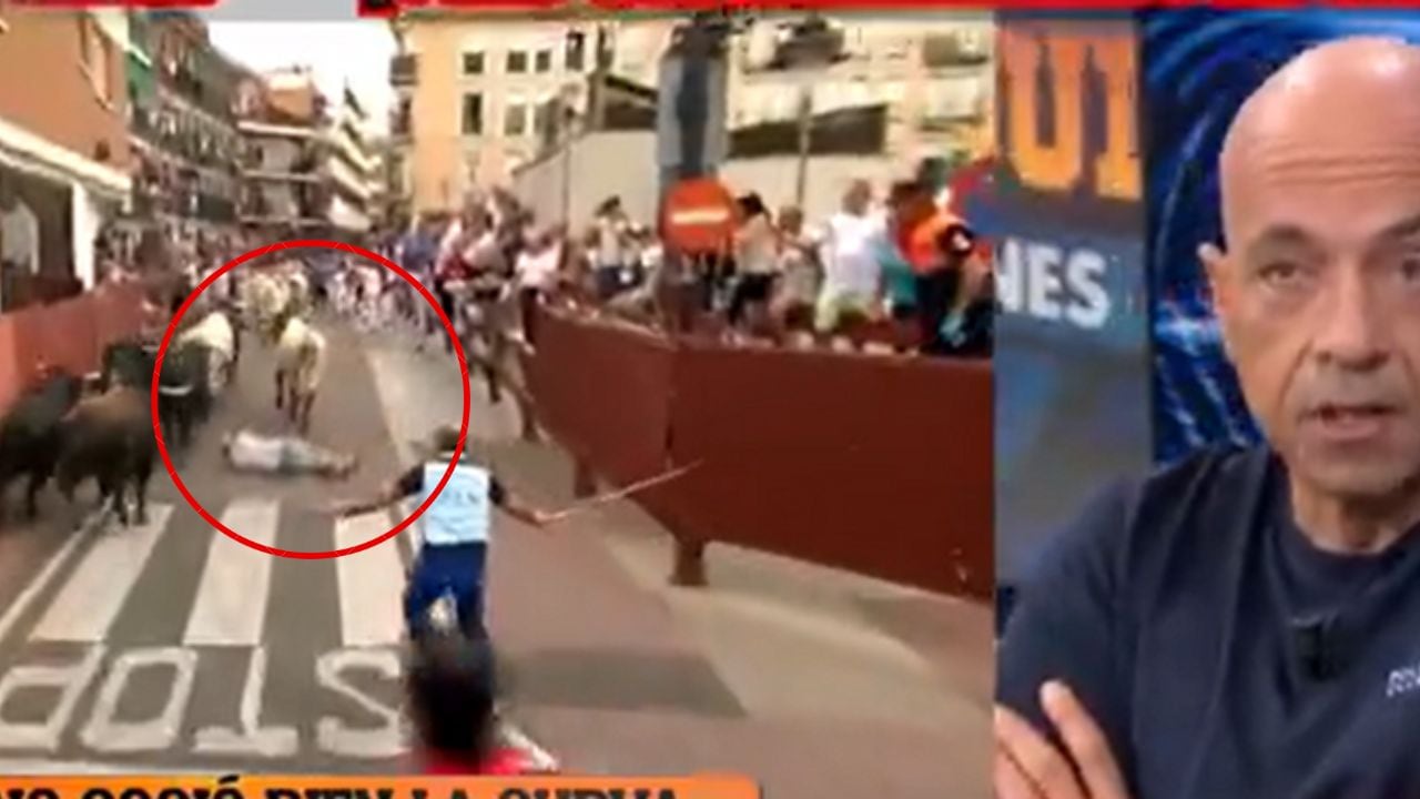 Embestida a Alfredo Duro.