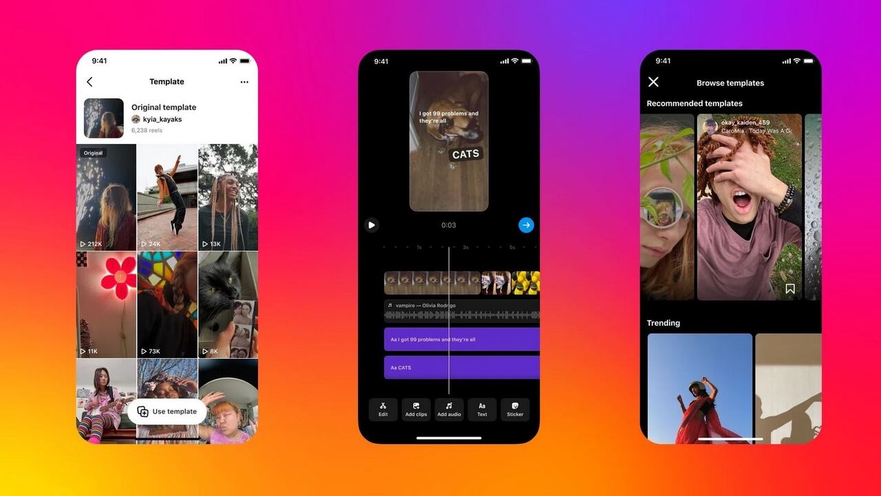 Instagram actualiza los reels con varias novedades.