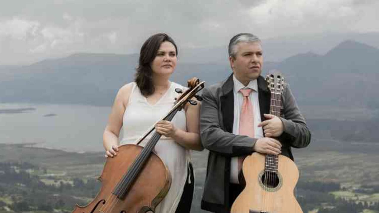 "Colombia contemporánea desde el chelo y la guitarra” con el Dúo Villa-Lobos