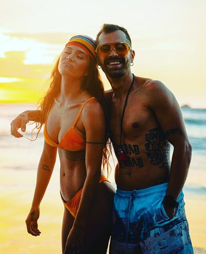 Greeicy Rendón y Mike Bahía muestran divertido viaje en moto