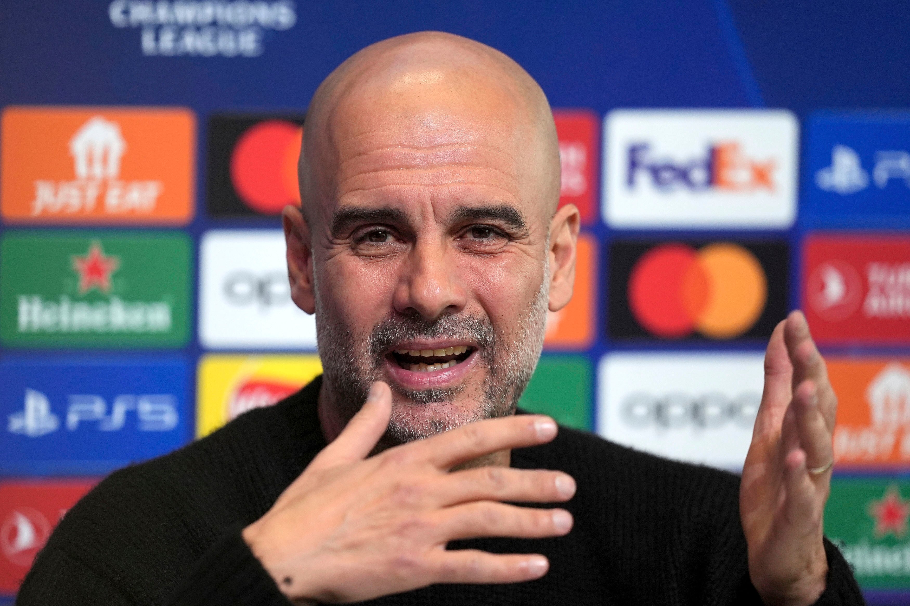 Pep Guardiola y su sinceridad previa al encuentro contra el Madrid.