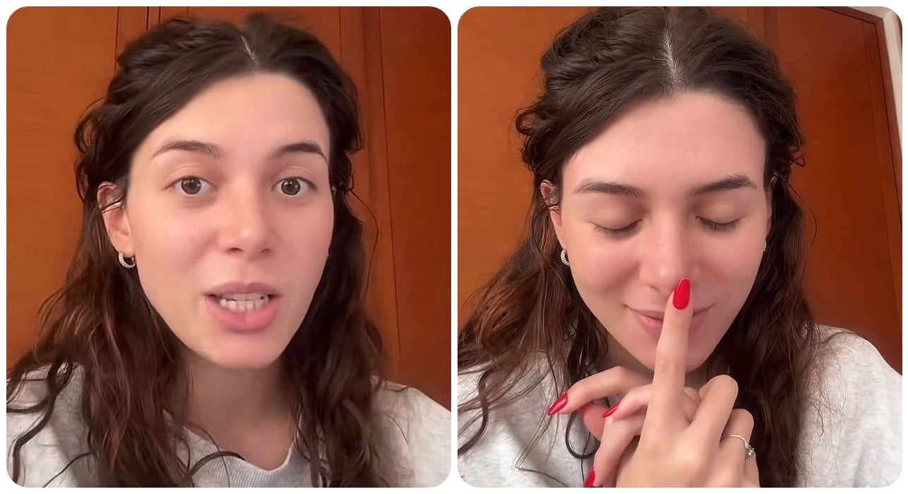 La influencer contó su experiencia en un video