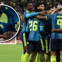 Un debutante con Selección Colombia acabó rompiendo en llanto, luego de que finalizara el partido contra Perú.