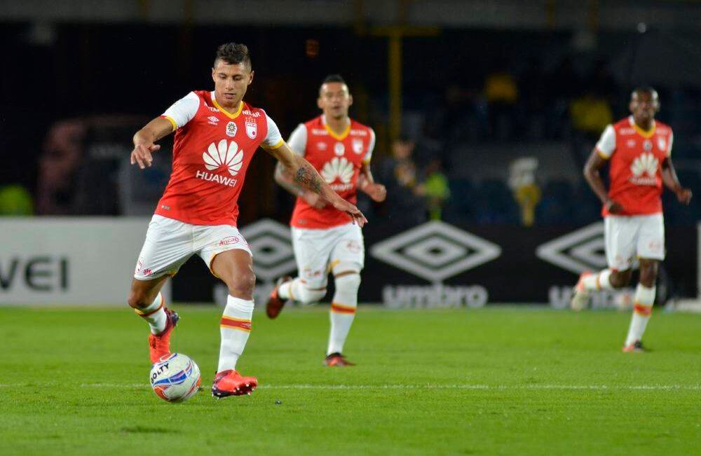 El partido estuvo muy reñido durante los dos tiempos, dejando como ganador a Santa Fe con 2 - 1. Foto Diana Rey Melo.