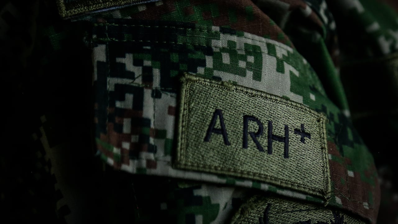 Implementos de dotación del Ejército Colombiano. (Colprensa - Diego Pineda).