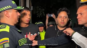 Abelardo De La Espriella increpó a alias Risas y alias Valenciano al ser capturados en Medellín.