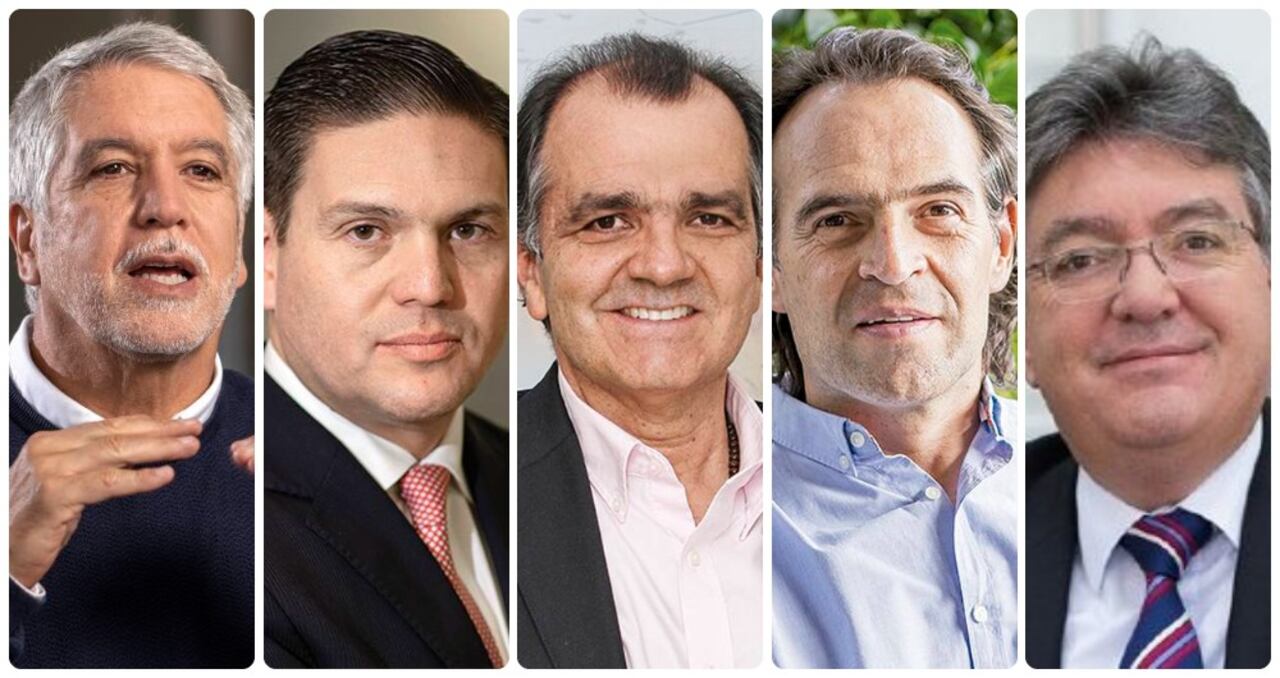 Líderes de la centroderecha que se reunieron con Iván Duque