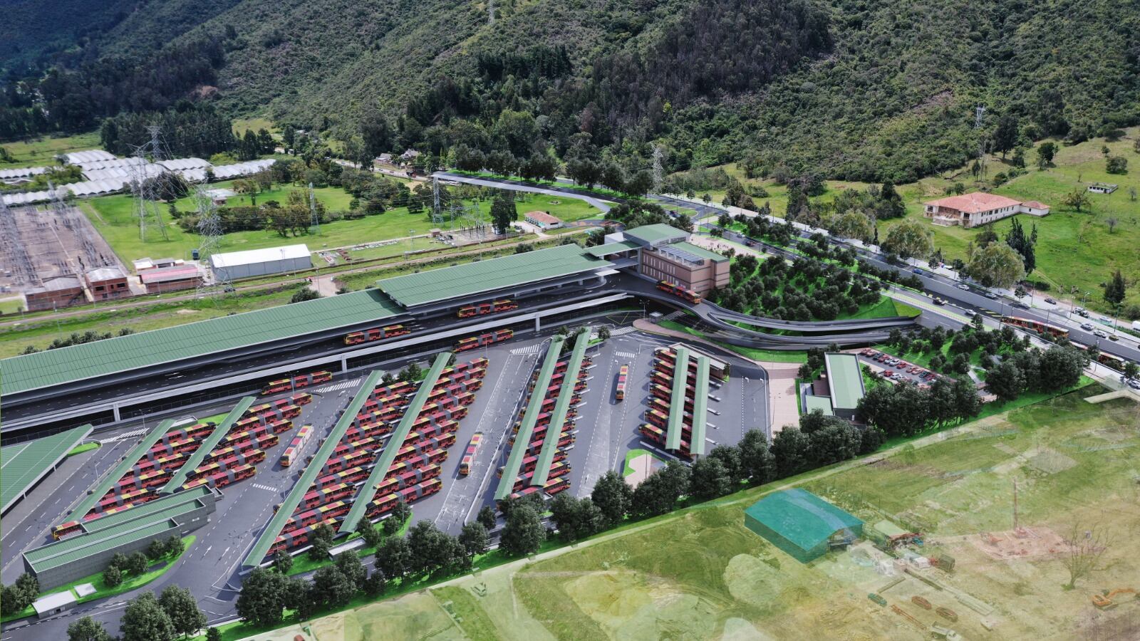 Así de verá el nuevo Corredor de la Séptima.