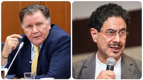 Indalecio Dangond e Iván Cepeda.
