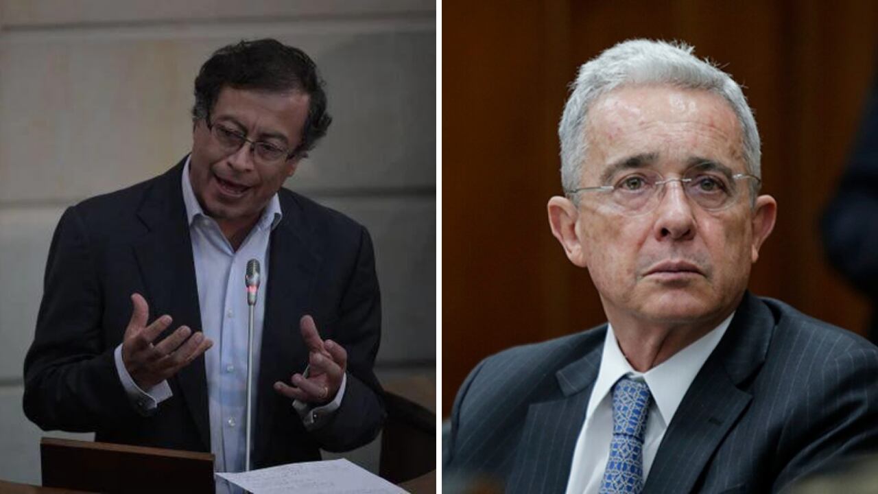 Álvaro Uribe pide votar por el Centro Democrático y derrotar a Gustavo Petro en las urnas.