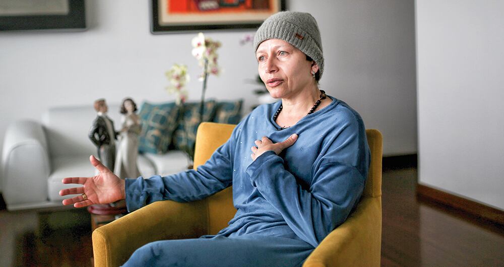  La calificación de ascenso se dio justo cuando luchaba en una clínica contra el cáncer. 