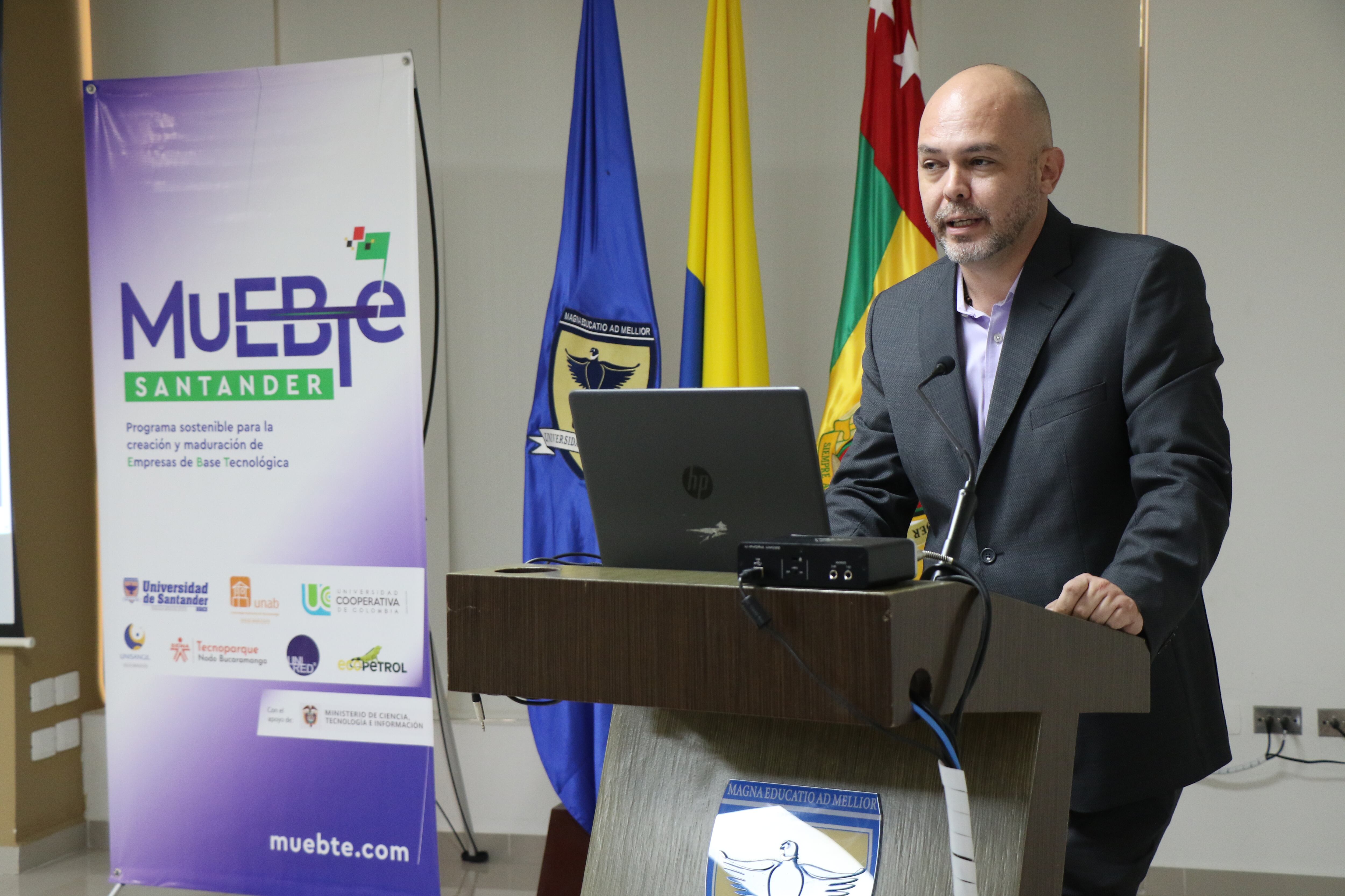 Julián Fernando Ordoñez Durán, director del proyecto MuEBTe Santander.