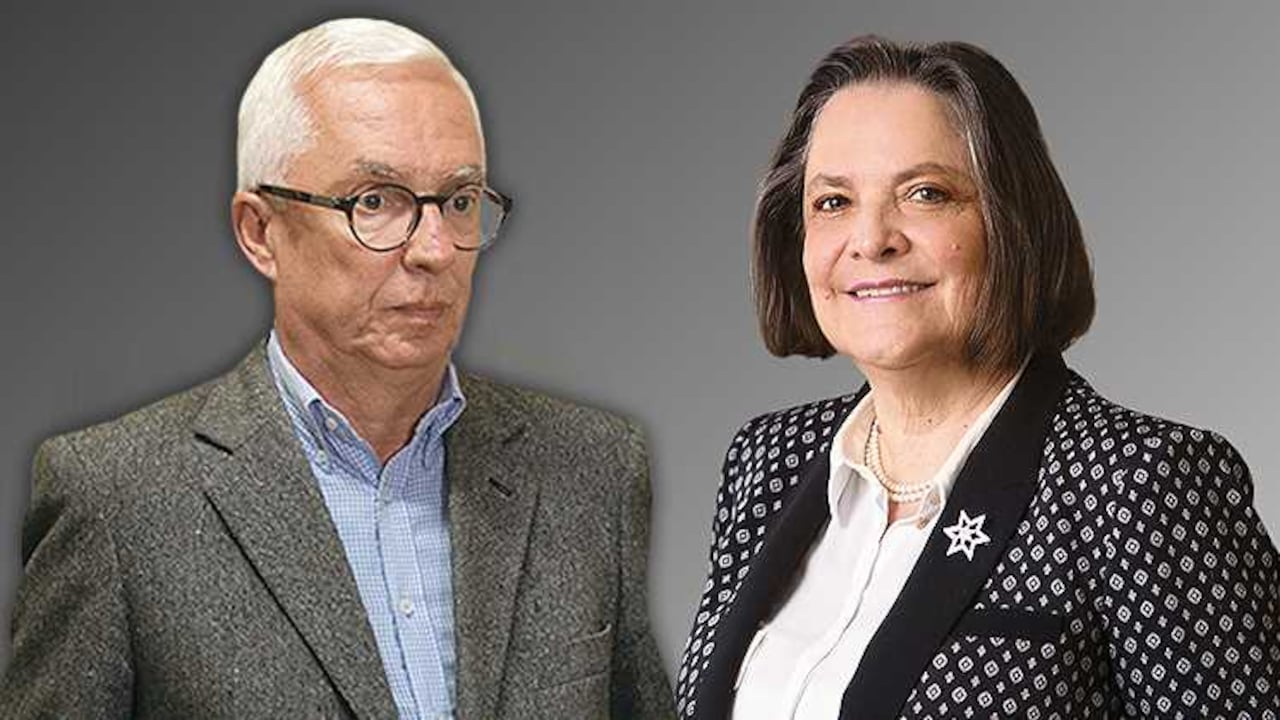 Jorge Robledo, senador del Polo, y Clara López, ministra de Trabajo