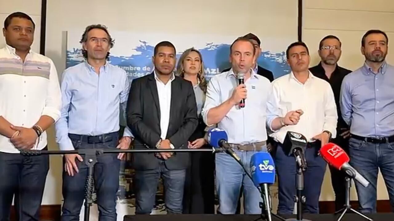 Alcaldes de ciudades capitales de Colombia piden apoyo nacional para combatir la inseguridad.