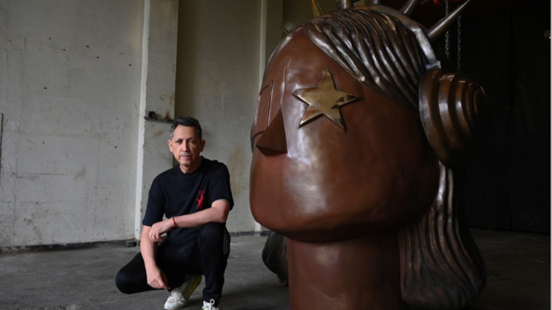 La Rockera, creación del artista bogotano Rafael Melo