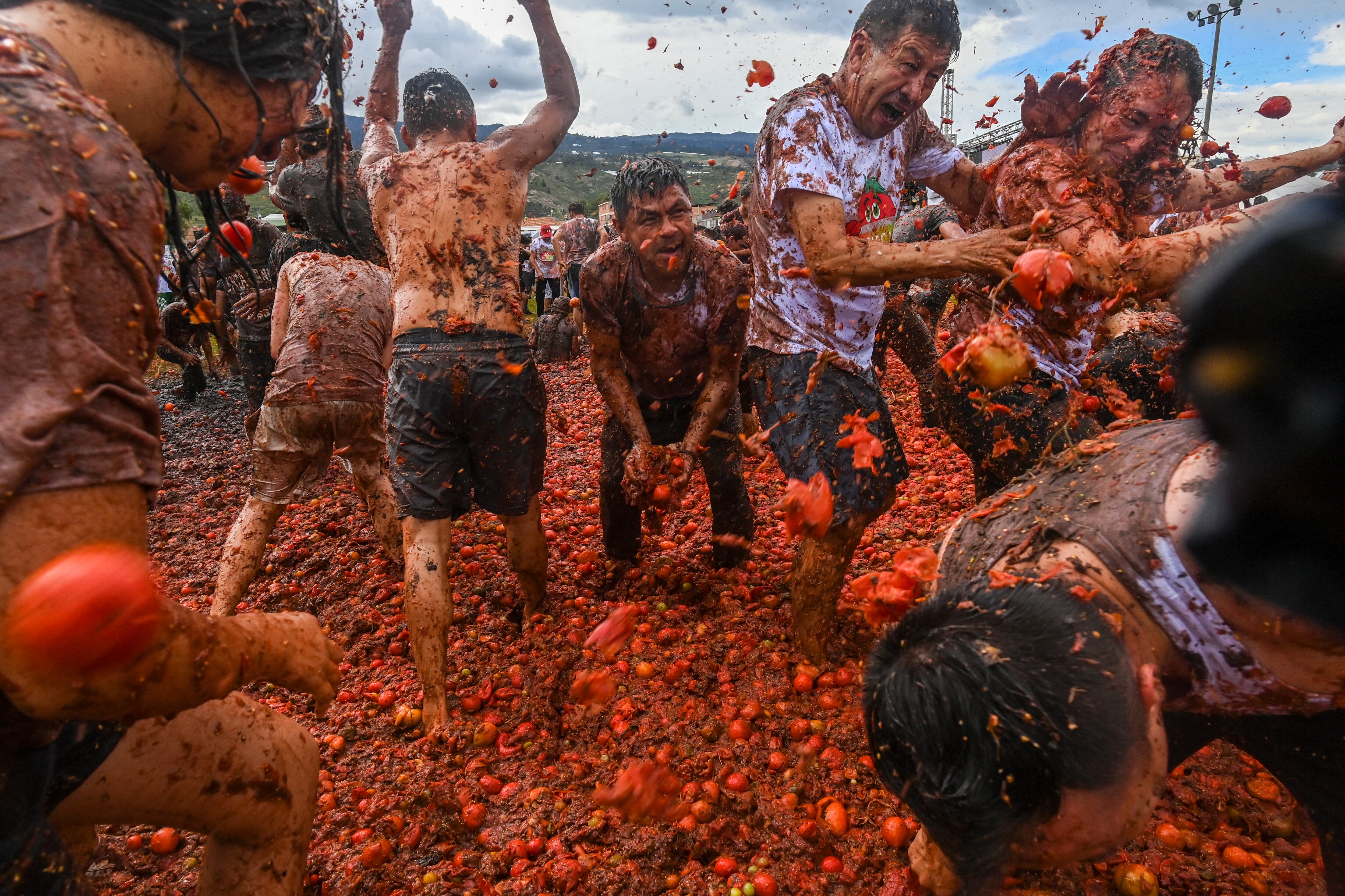 Tomatina en Sutamarchan