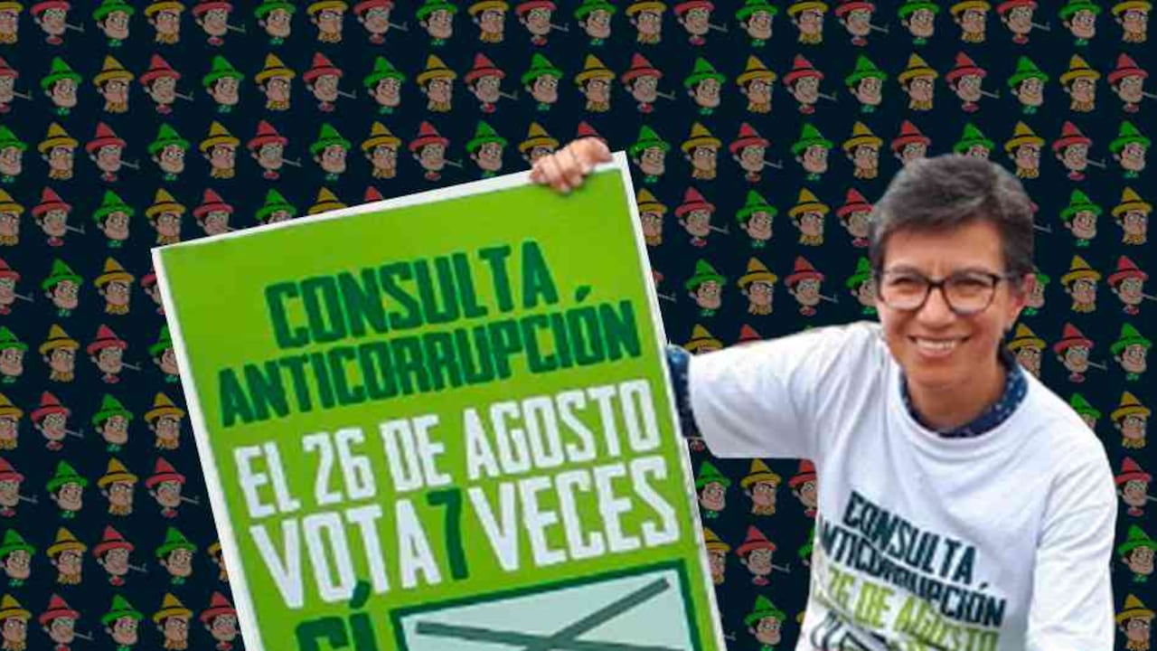 Claudia López fue catalogada por Sergio Fajardo como "adalid contra la corrupción" durante la campaña presidencial.