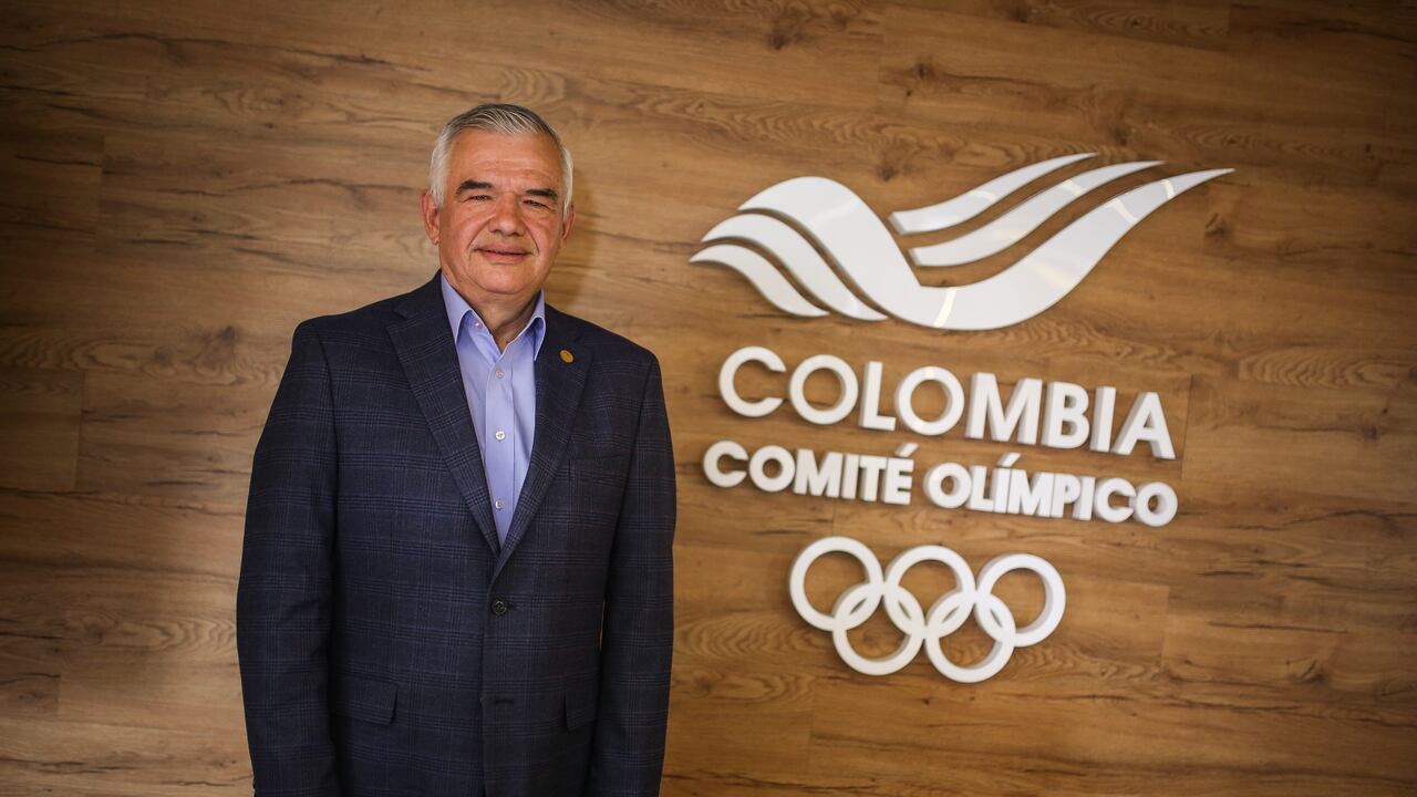 Ciro Solano, presidente del Comité Olímpico Colombiano.
