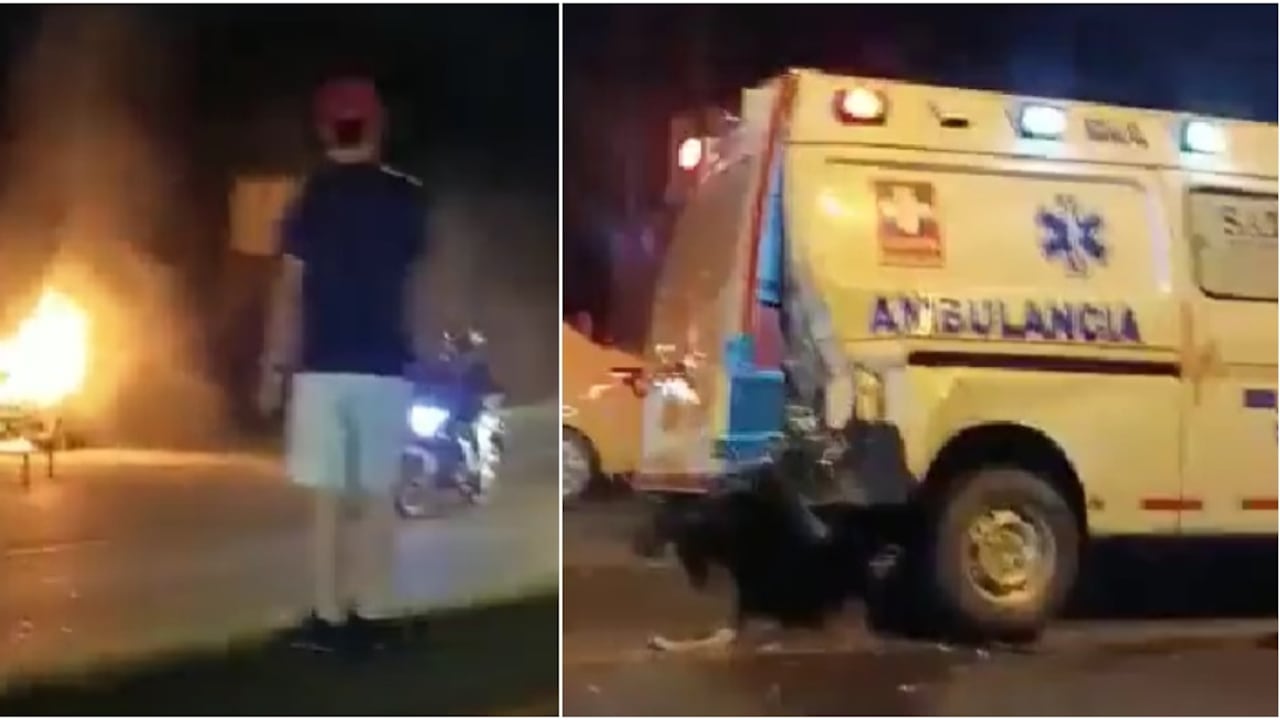 Al menos cuatro vehículos estuvieron involucrados en el accidente.