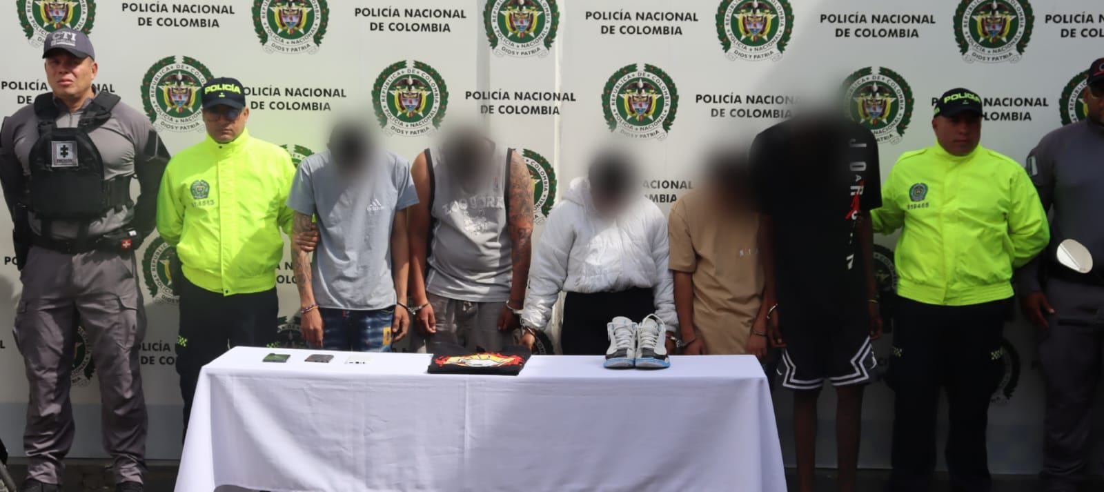 Cinco personas fueron capturadas por el crimen de María Camila Potosí.