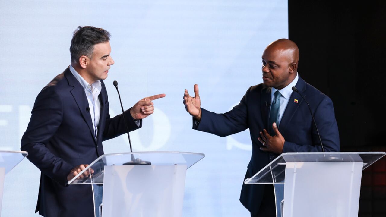 Debate de candidatos a la Vicepresidencia Luis Gilberto Murillo y Jose Luis Esparza