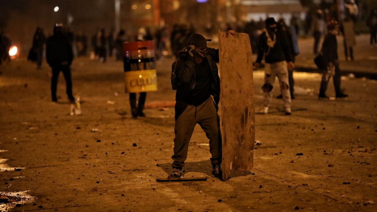 Bogotá fue nuevamente escenario de violencia y vandalismo por algunas protestas en tres puntos de la ciudad