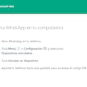 Código de WhatsApp Web que permite vincular