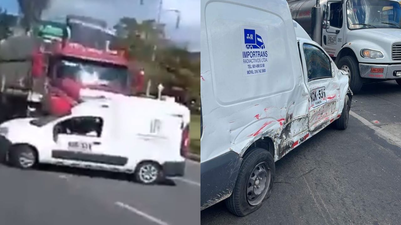 Los dos conductores recibieron notificación de comparendo.