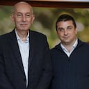 Carlos Ignacio Gallego Presidente de Grupo Nutresa.
Gabriel Gilinski miembro patrimonial de la junta directiva del Grupo Nutresa