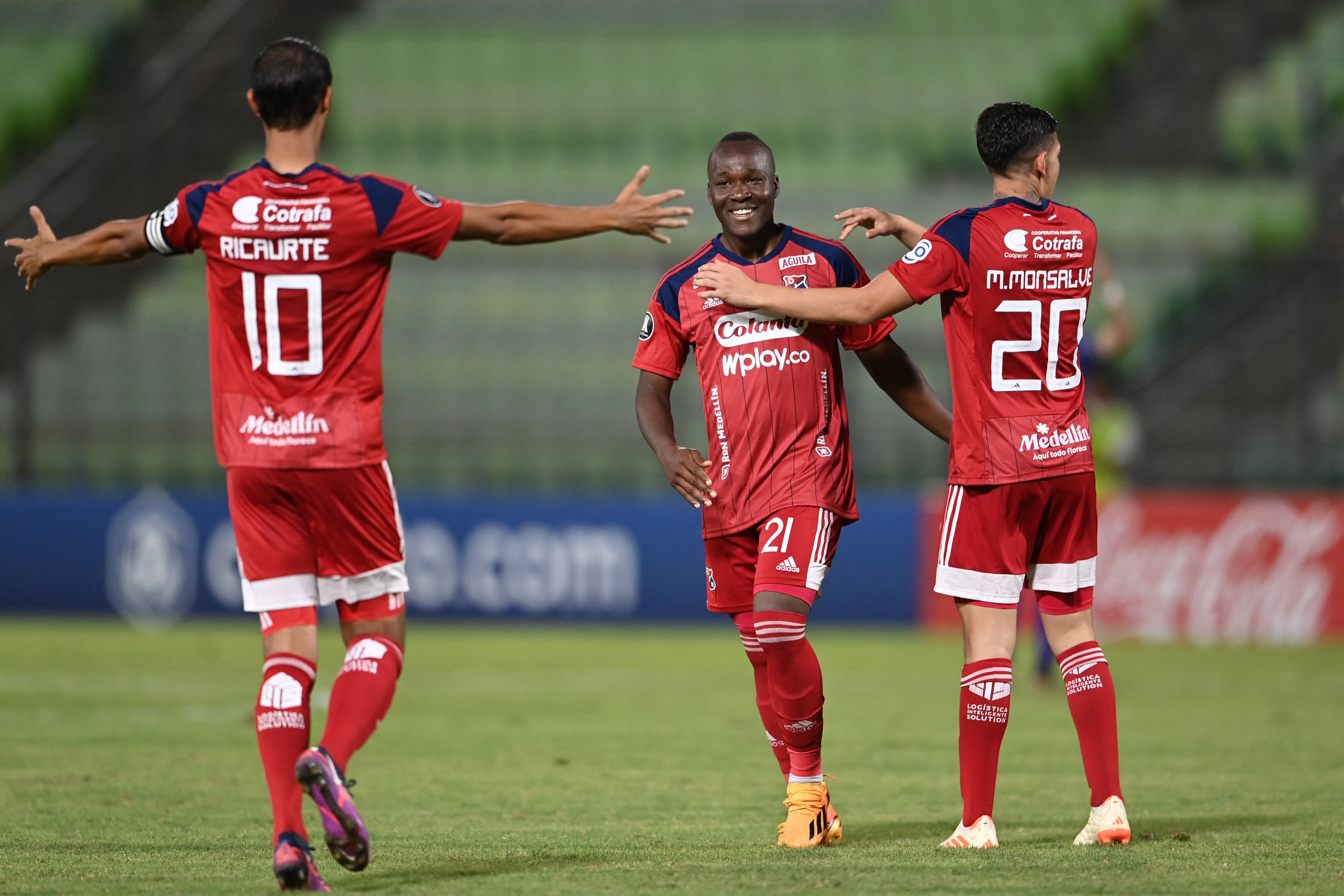 Imagen del partido entre Metropolitanos e Independiente Medellín, por la fecha 5 de la Copa Libertadores 2023.