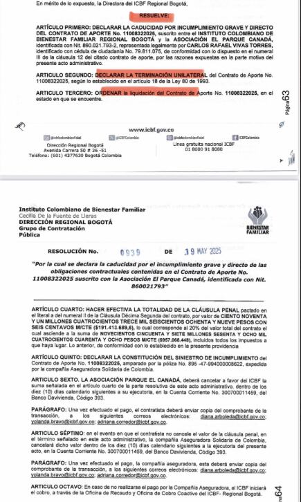 Documento del ICBF
