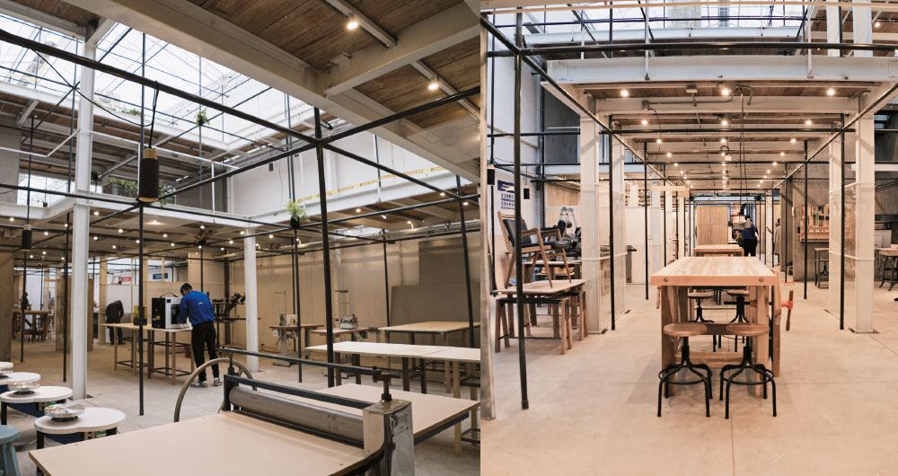 Sebastián Serna, ganador de una bienal de arquitectura en el país, diseñó Cuadrilla Espacios.