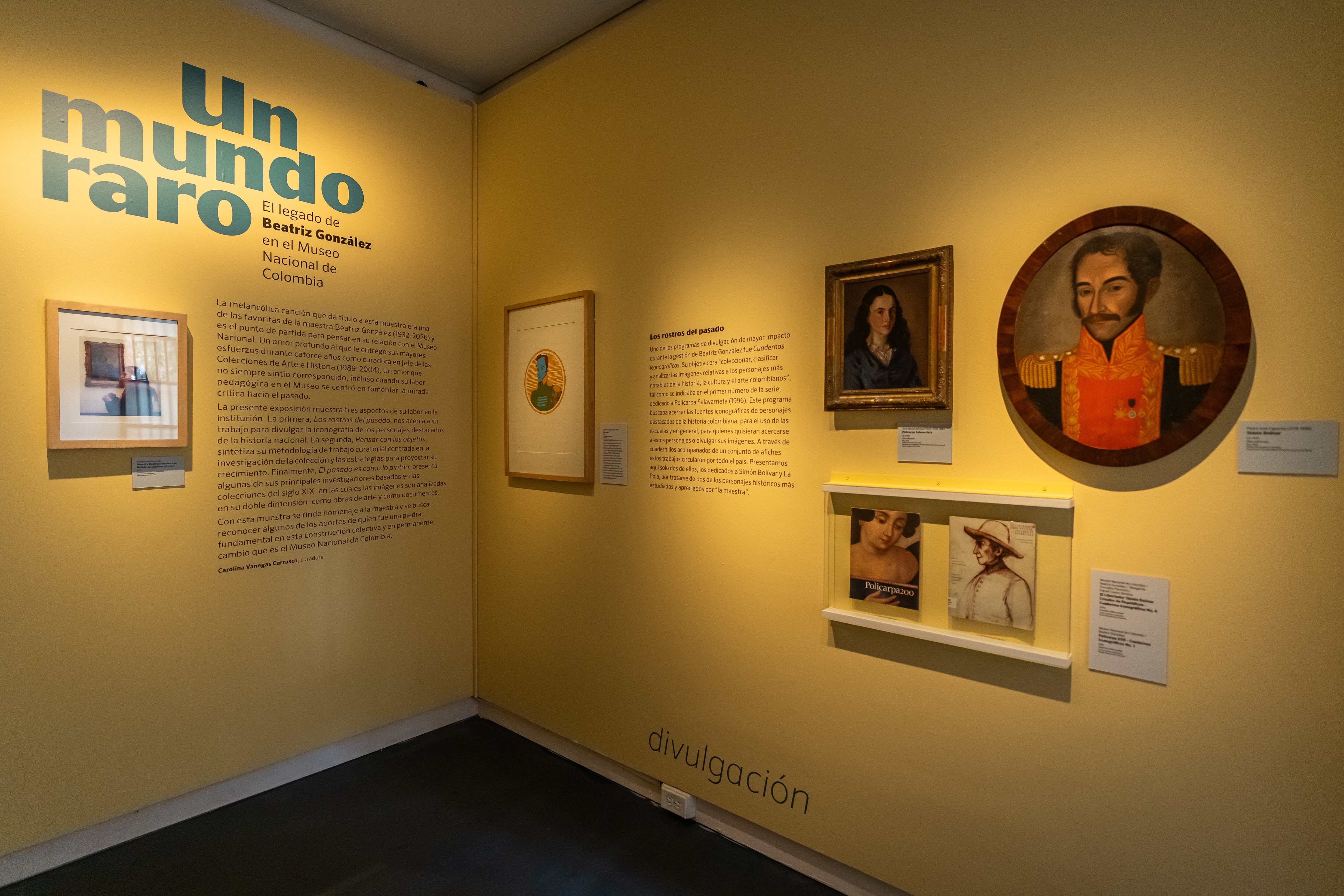El Museo Nacional de Colombia abre la exposición  ‘Un mundo raro’, un homenaje al legado que  Beatriz González dejó en esta institución.
